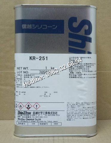 Keo Shin-Etsu KR-251 chất phủ cho bảng mạch PCB.