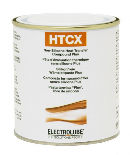 Mỡ tản nhiệt không chứa Silicone ELECTROLUBE HTCX (hộp 1kg)